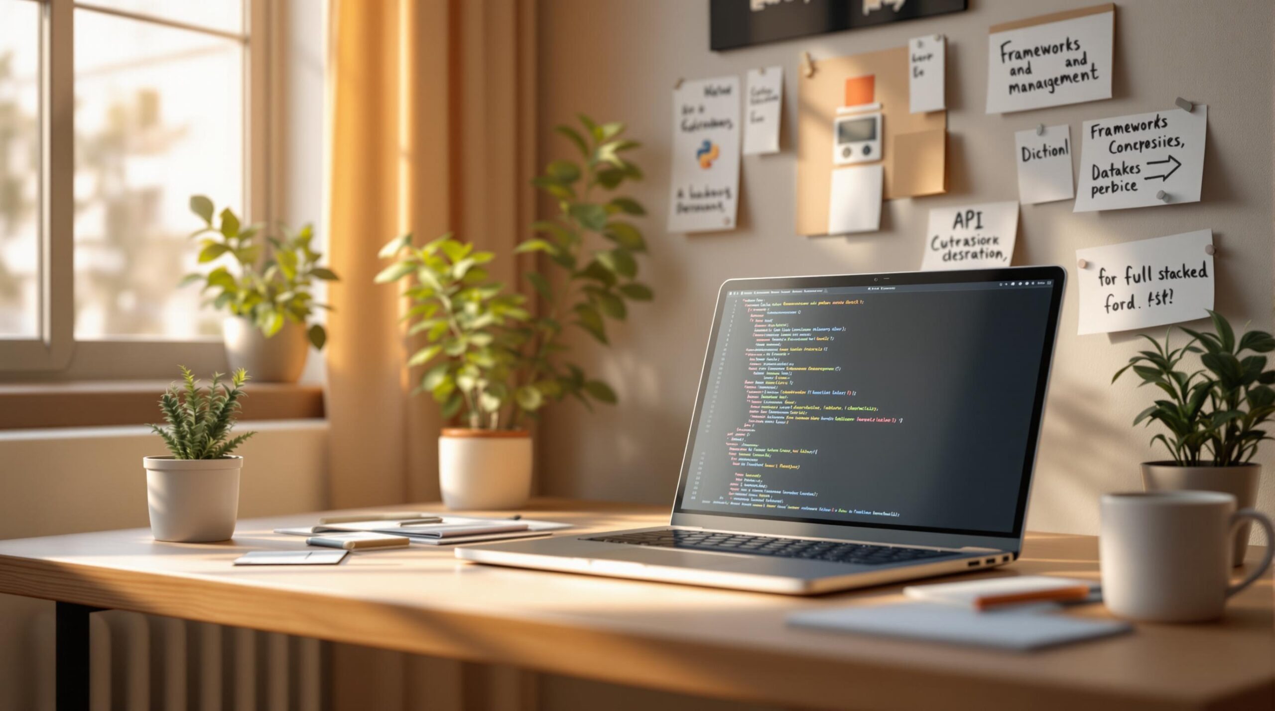 What advanced concepts are included in the Python full stack developer course syllabus?