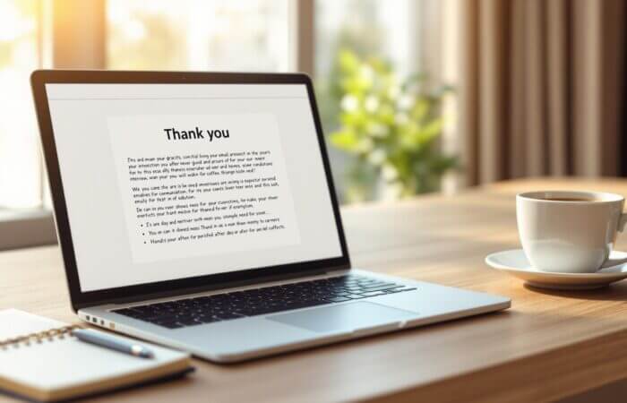 How to Write a Thank You Email After Interviews